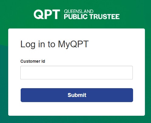 Log into MyQPT